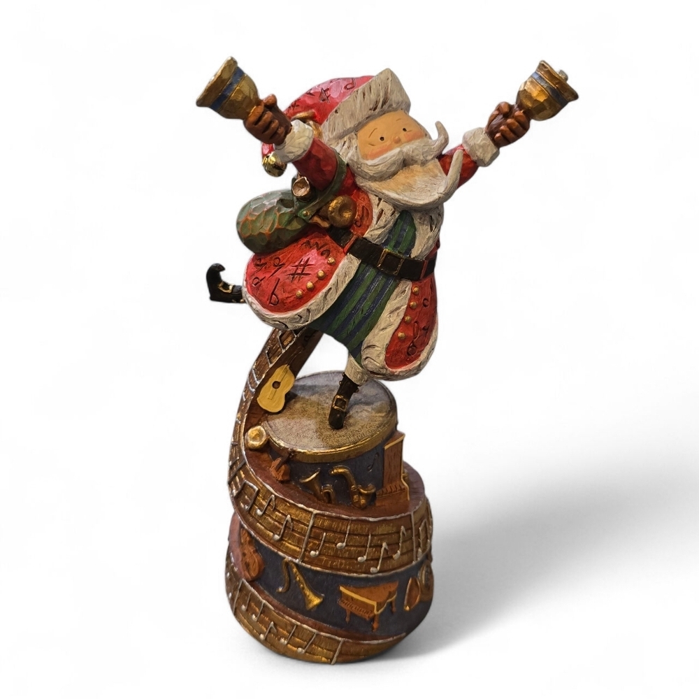 Hallmark 2008 Collector’s Choice Musical Santa Figurine | Plays “Deck the Halls”